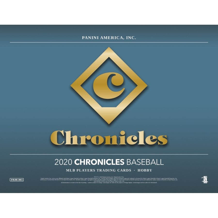 2020 Panini Chronicles Baseball Hobby Box