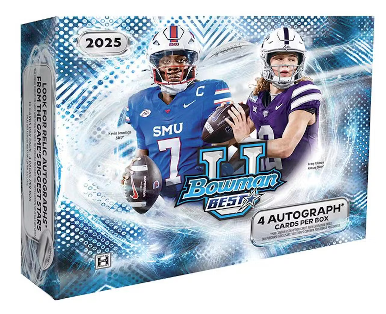 2025 Bowman University Best Football Hobby Box (Presell)