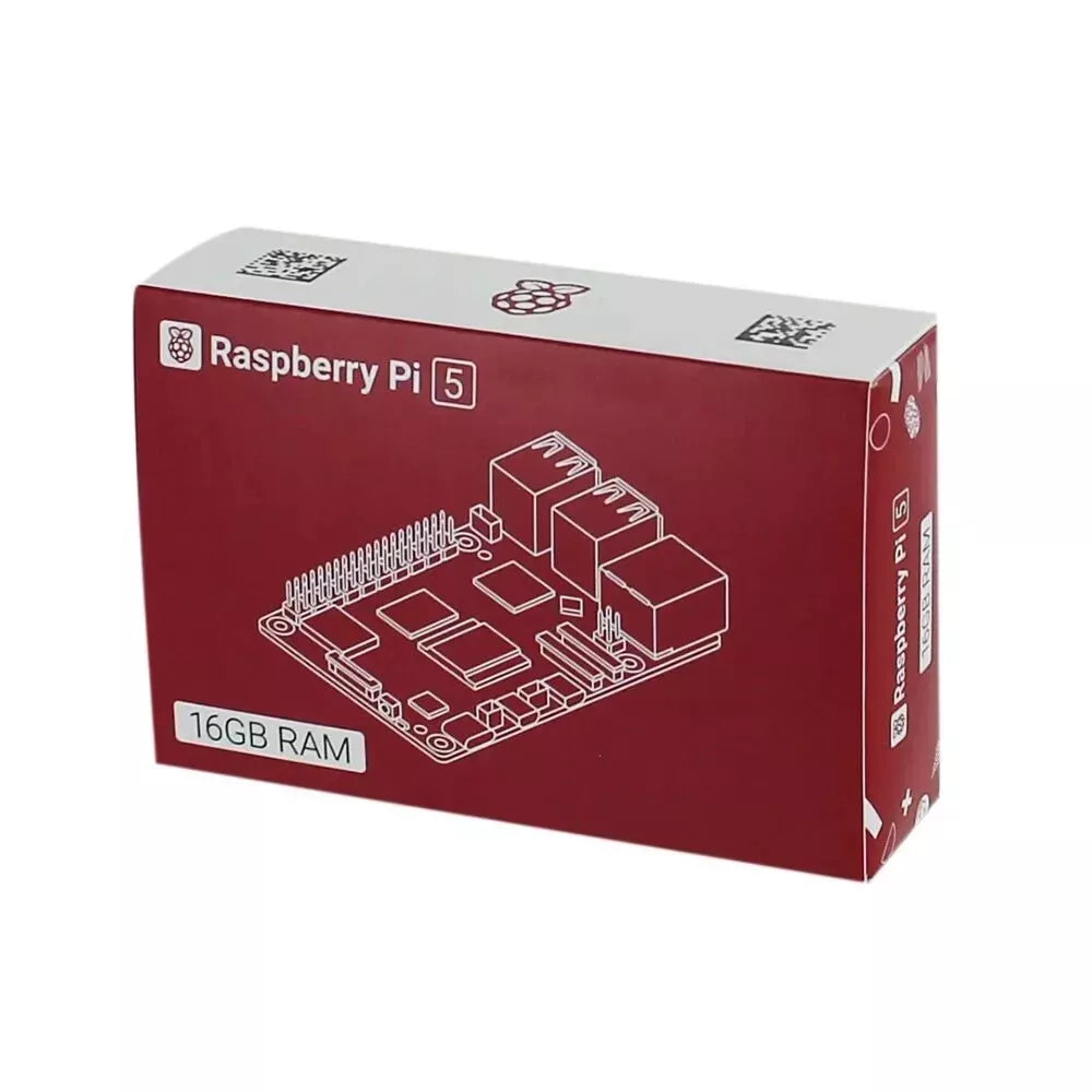 Raspberry Pi 5 – 16GB RAM, ARM Cortex-A76 CPU, Broadcom GPU